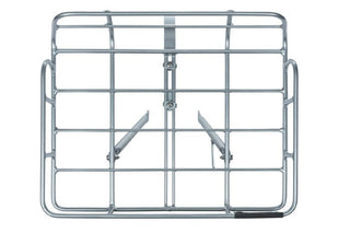 Basil Portland Front Carrier Suit Ø12/13MM Axles - Silver