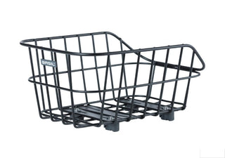 Basil Cento Alu Rear Basket WSL - Black