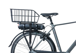 Basil Cento Alu Rear Basket WSL - Black