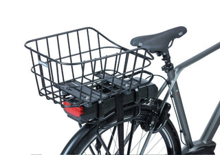 Basil Cento Alu Rear Basket WSL - Black