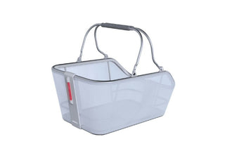 Basil Cento Tech Fiber Basket Nordlicht Mik - Blue Silver