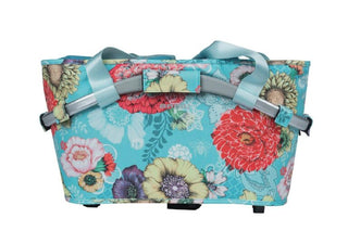 Basil Bloom Carry All Rear Basket Mik 22L - Blue