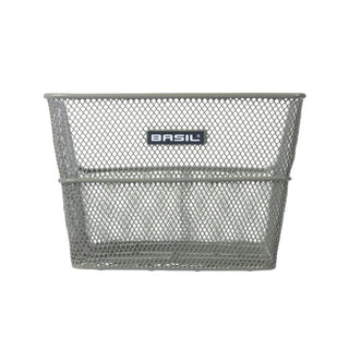 Basil Cento Rear Bicycle Basket Fixed - Olive Green