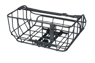 Basil Portland Rear Basket Mik 25L - Black