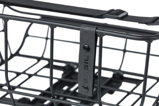 Basil Portland Rear Basket Mik 25L - Black