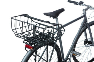 Basil Portland Rear Basket Mik 25L - Black