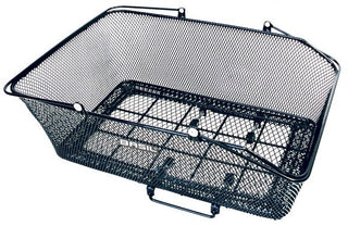 Basil California Rear Basket Mesh Handles Clamp On - Black