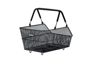 Basil Cento Rear Basket Mik - Black