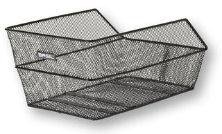 Basil Cento School Rear Basket - Black