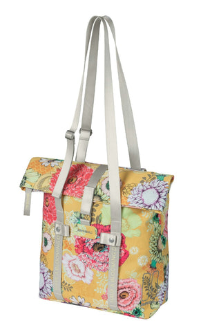 Basil Bloom Field Bicycle Shopper Bag 15-20L - Honey Yellow