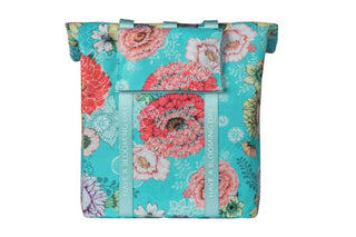 Basil Bloom Field Bicycle Shopper Bag 15-20L - Sky Blue