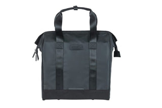 Basil Grand Tarpaulin Bicycle Shopper Bag 23L - Black