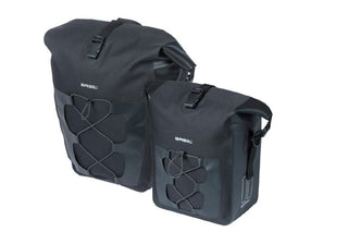 Basil Navigator Waterproof Single Pannier Bag 25L - Black