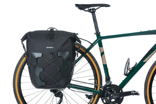 Basil Navigator Waterproof Single Pannier Bag 25L - Black
