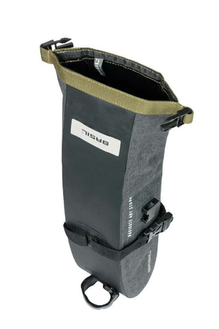 Basil Navigator Storm Saddle Bag Medium 1.5L -  Black