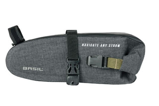 Basil Navigator Storm Saddle Bag Medium 1.5L -  Black