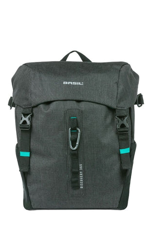 Basil Discovery 365D Single Pannier Bag Large 20L - Black