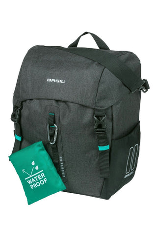 Basil Discovery 365D Single Pannier Bag Large 20L - Black