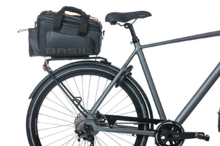 Basil Miles Tarpaulin Trunkbag XL Pro Mik 9-36L - Black