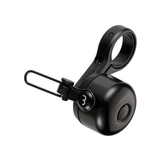 BBB Cycling BBB-19 Bike Bell Ergo Sound 22.2/25.4MM - Black