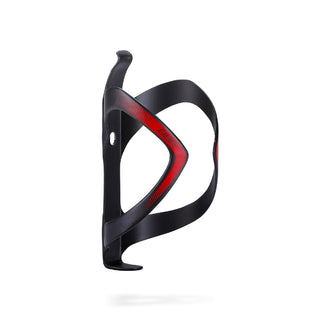 BBB Cycling BBC-37 FiberCage UD Carbon Bottle Cage - Matt Black/Red