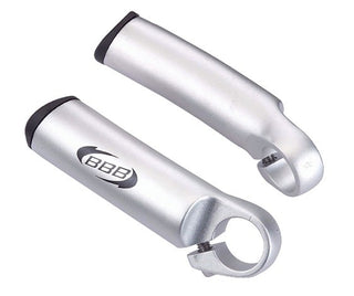 BBB Cycling BBE-05 3D Straight Bar Ends - Silver