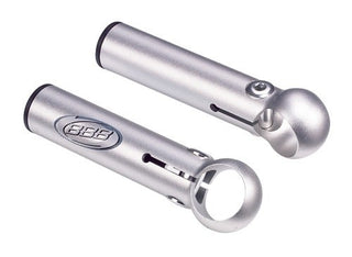 BBB Cycling BBE-09 CNC Straight Bar Ends - Silver