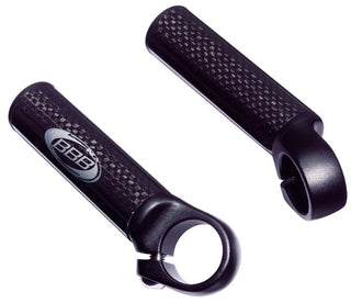 BBB Cycling BBE-12 Fiber Straight Bar End Carbon Fibre - Black