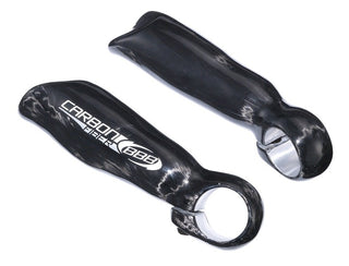 BBB Cycling BBE-14 Ergo-Fibre Moulded Carbon Bar End - Black