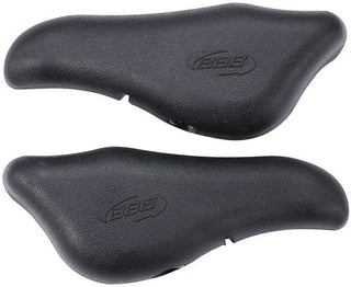 BBB Cycling BBE-16 ErgoSticks Moulded Bar Ends Small - Black