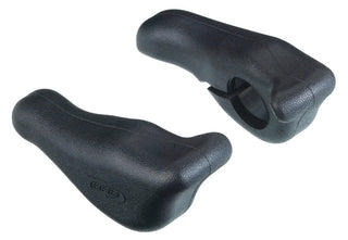 BBB Cycling BBE-16 ErgoSticks Moulded Bar Ends Small - Black