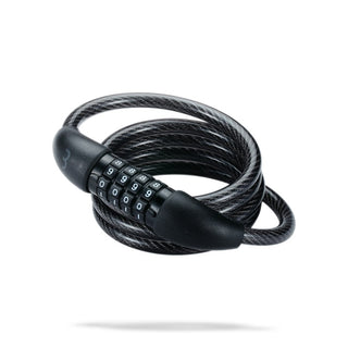 BBB Cycling BBL-66 Quick Code Coil Cable Bicycle Lock - Black
