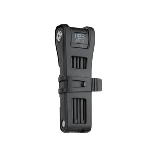 BBB Cycling BBBL-73 Securefold key Art-2 Sold Secure Silver Lock - Black