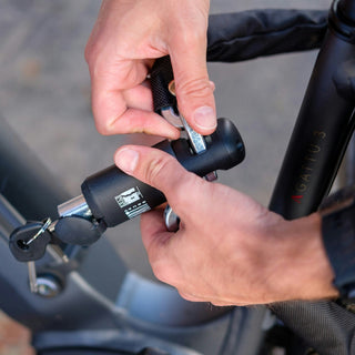 BBB Cycling BBL-75 CycleLock SecureChain Art-2/SoldSecure Silver 9MM
