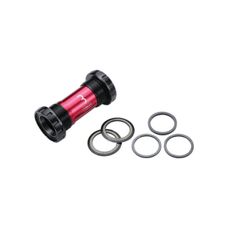BBB Cycling BBO-38 Bottom Thread BSA Dub Bottom Bracket Set - Black