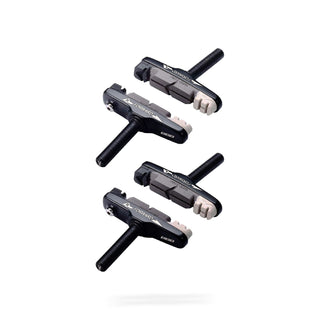 BBB Cycling BSM-11T Cross Stop Cartridge Brake Pads 2 Pairs - Black