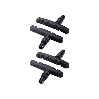 BBB Cycling BBS-16 TriStop Rim Brake Pads 2 Pairs - Black