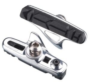 BBB Cycling BBS-22S Techstop Cartridge Pads 2 Pairs - Silver/Black