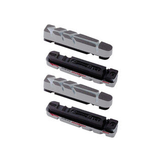 BBB Cycling BBS-29.OEM OEM Carbstop Cartridge 4-IN-1 Brake Pads (25 Packs of 4) - Grey