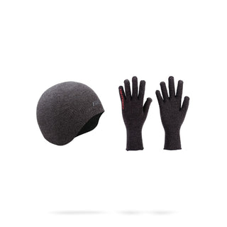 BBB Cycling BBW-296 Thermal Combi Shield Fir Winter Hat & Gloves