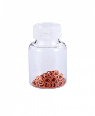 BBB Cycling BCB-251 O-Ring Dot & Mineral OD9MM ID6MMX1 100 Pieces- Copper