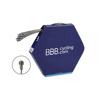 BBB Cycling BCB-43SR BrakeWire Brake Cable Shimano 1700MM 100 Pcs - Stainless Steel