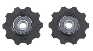 BBB Cycling BDP-11 RollerBoys Ceramic Derailleur Pulleys Bearings - 10T Black