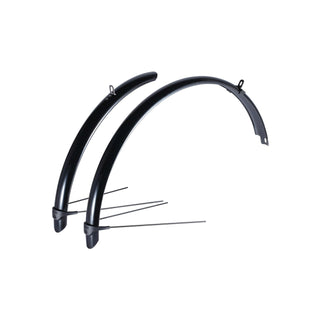 BBB Cycling BFD-40 City Guard Front/Rear Fender Set - 22 Inch Black