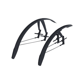 BBB Cycling BFD-65S Disc Guard Fender Set - 28 Inch Black