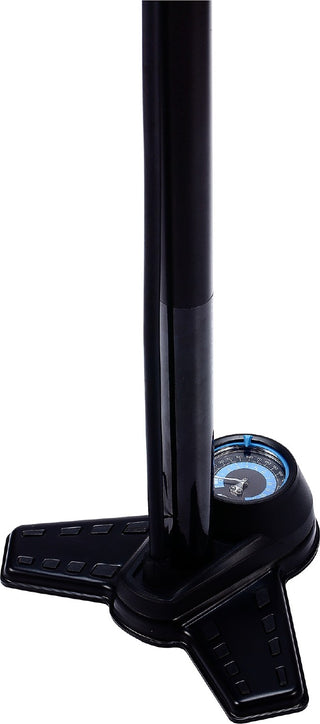 BBB Cycling BFP-25 Floorpump Air Stricke Steel Pump - Matt Black