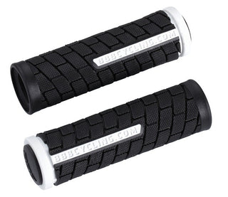 BBB Cycling BHG-07 DualGrip Handlebar Grips - 102MM Black/White