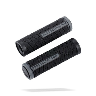 BBB Cycling BHG-07 DualGrip Handlebar Grips - 102MM Black/Grey