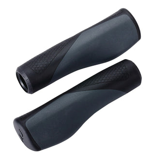 BBB Cycling BHG-103 Boa Handlebar Grips - 130MM Black/Grey Closed