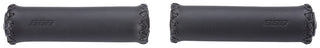 BBB Cycling BHG-26.BK Trekking Exclusive Leather Handlebar Grips - 128MM Black